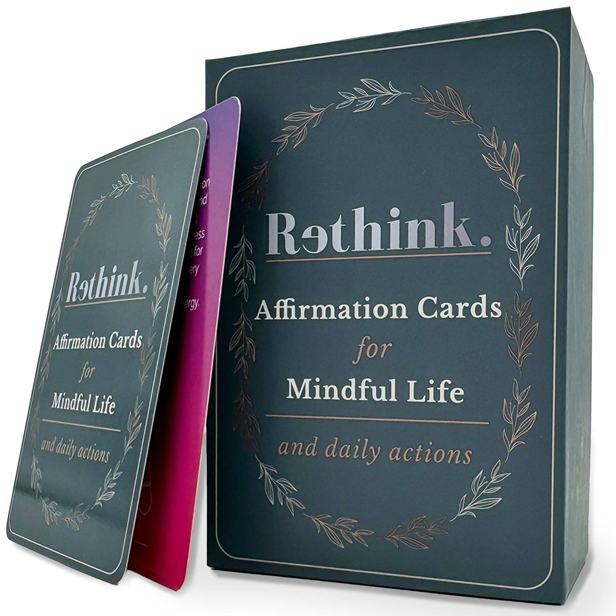 Rethink! Affirmation Cards for a Mindful Life 95 Cards