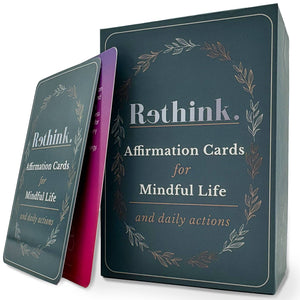 Rethink! Affirmation Cards for a Mindful Life 95 Cards