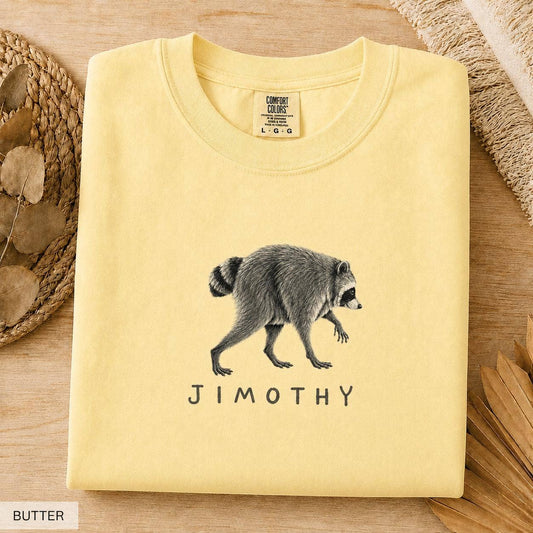 Jimothy the Raccoon Graphic Tee – Butter