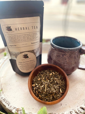 Red Raspberry Leaf and Nettle Herbal Tea