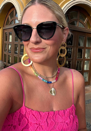 Lexus Cat Eye Sunglasses - Hot Pink