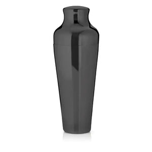 Black Gunmetal Parisian Cocktail Shaker