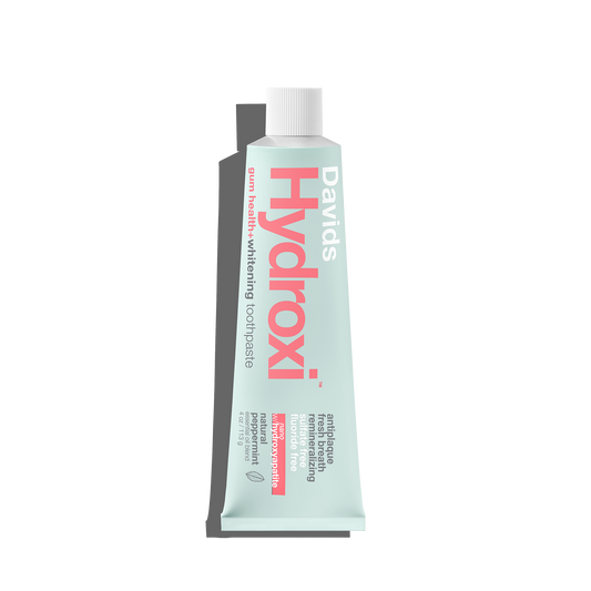 Davids Hydroxi™ Gum Health + Whitening Toothpaste – Peppermint, 4 oz
