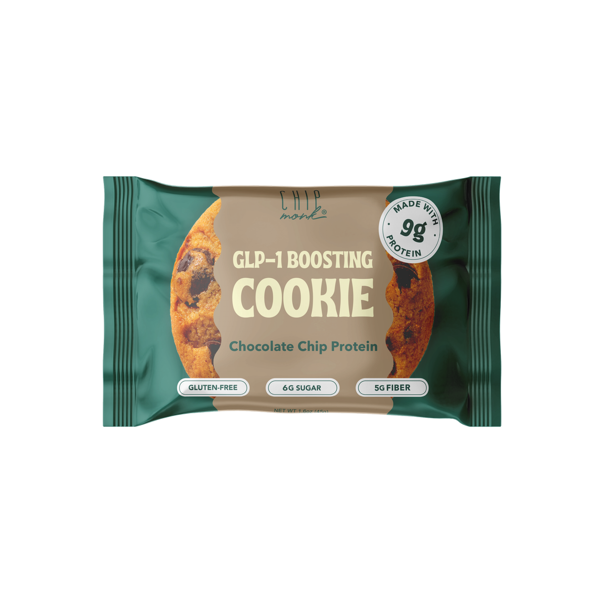 GLP-1 Chocolate Chip Protein Cookie