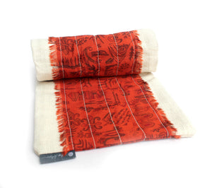 Upcycled Sari Wheat Bag