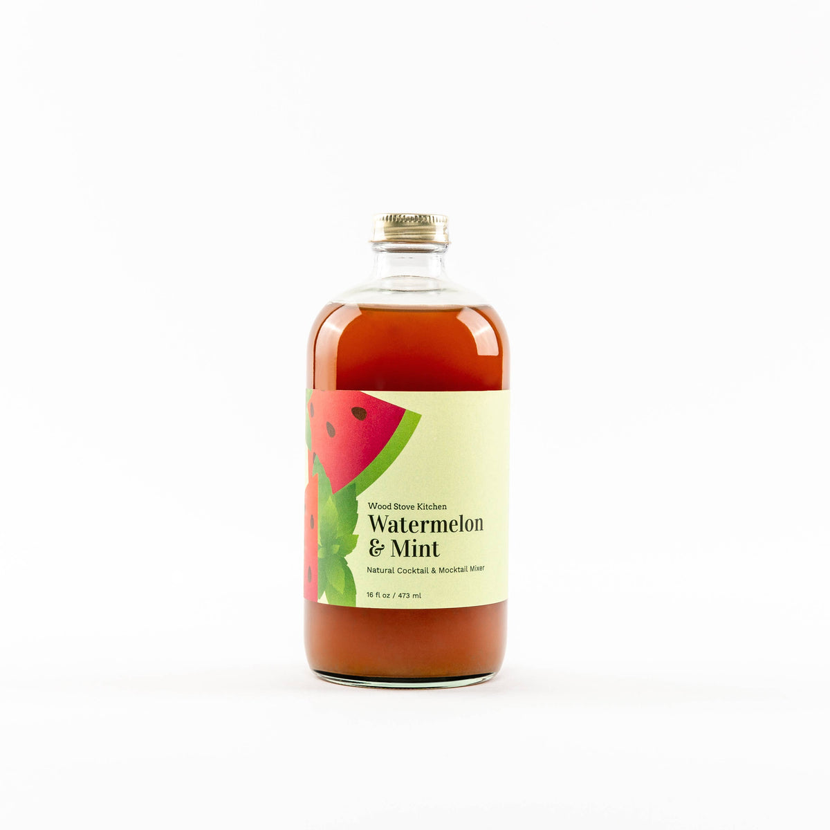 Watermelon & Mint Cocktail and Mocktail Mixer 16 fl oz