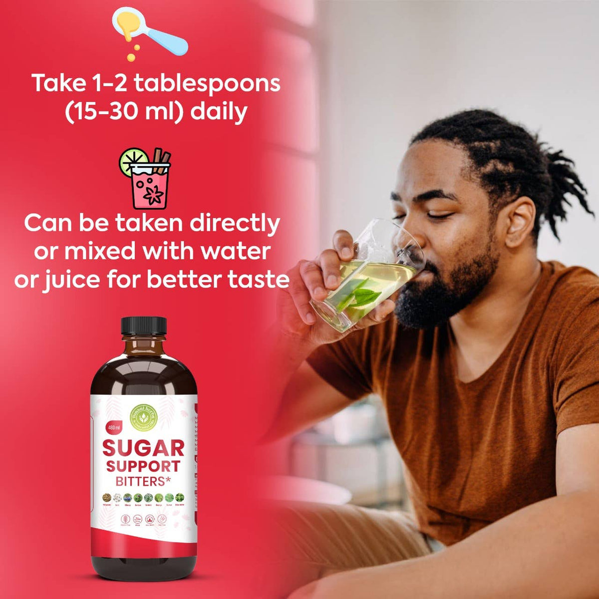 Sugar Support Living Bitters (480 ml)