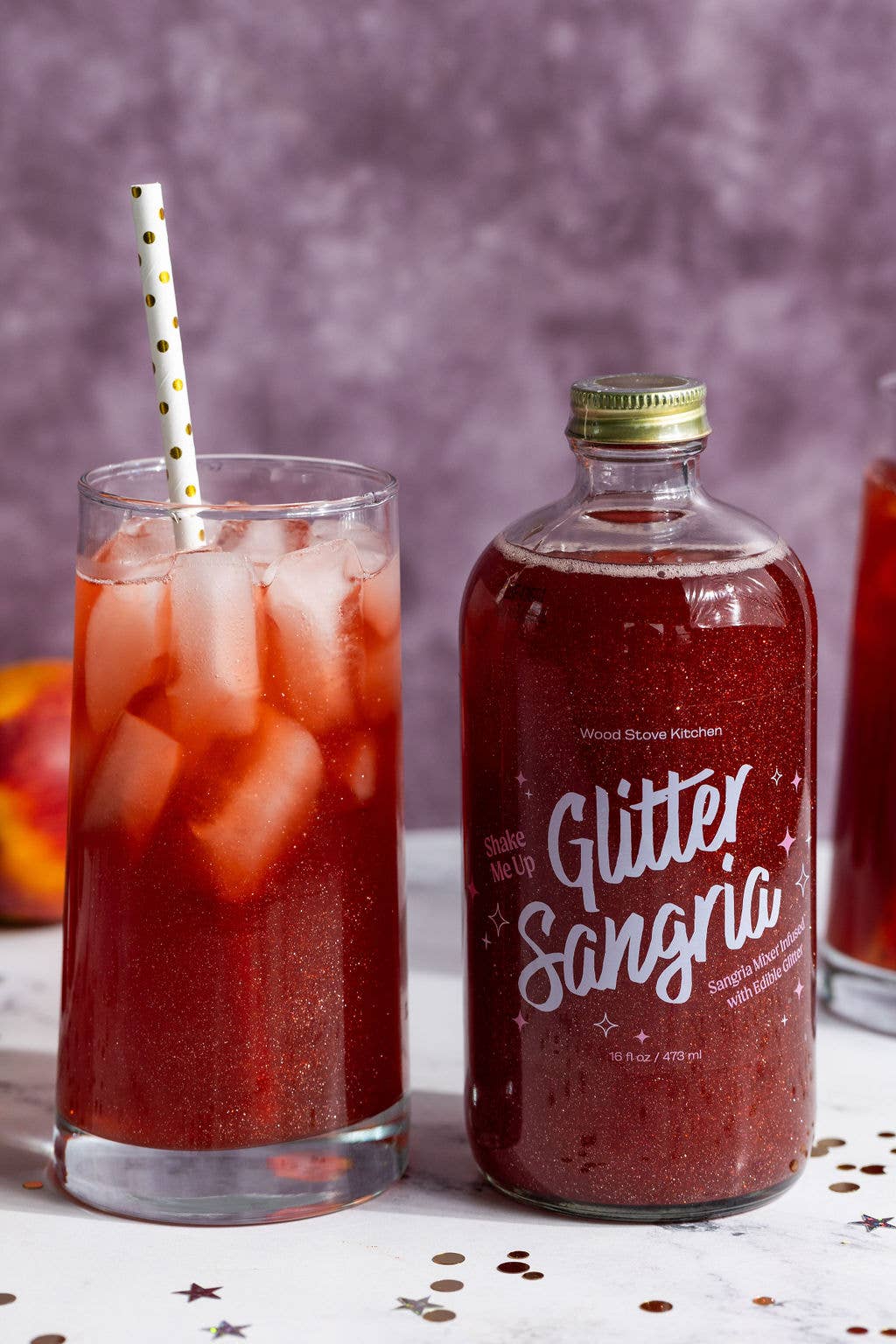 Glitter Sangria Cocktail Mixer, 16 fl oz