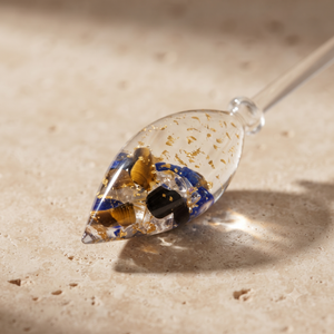 Gemstone Vial Hero – Tiger's Eye & Lapis Lazuli
