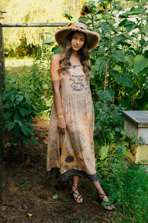 Milk & Honey Bohéme Maxi Slip Dress