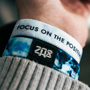Focus on the Positive Elastic Bracelet