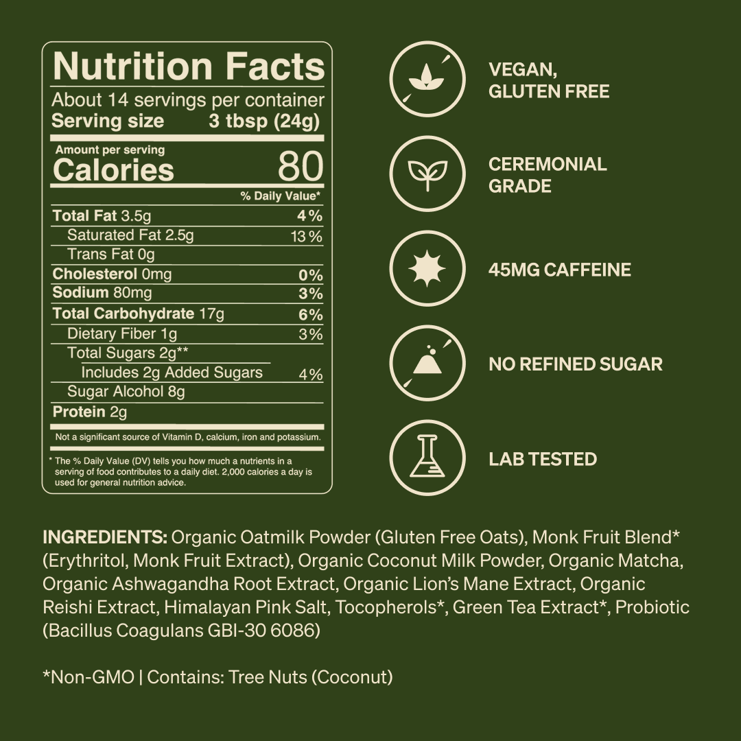 Matcha Green Tea SuperLatte (14 Lattes)