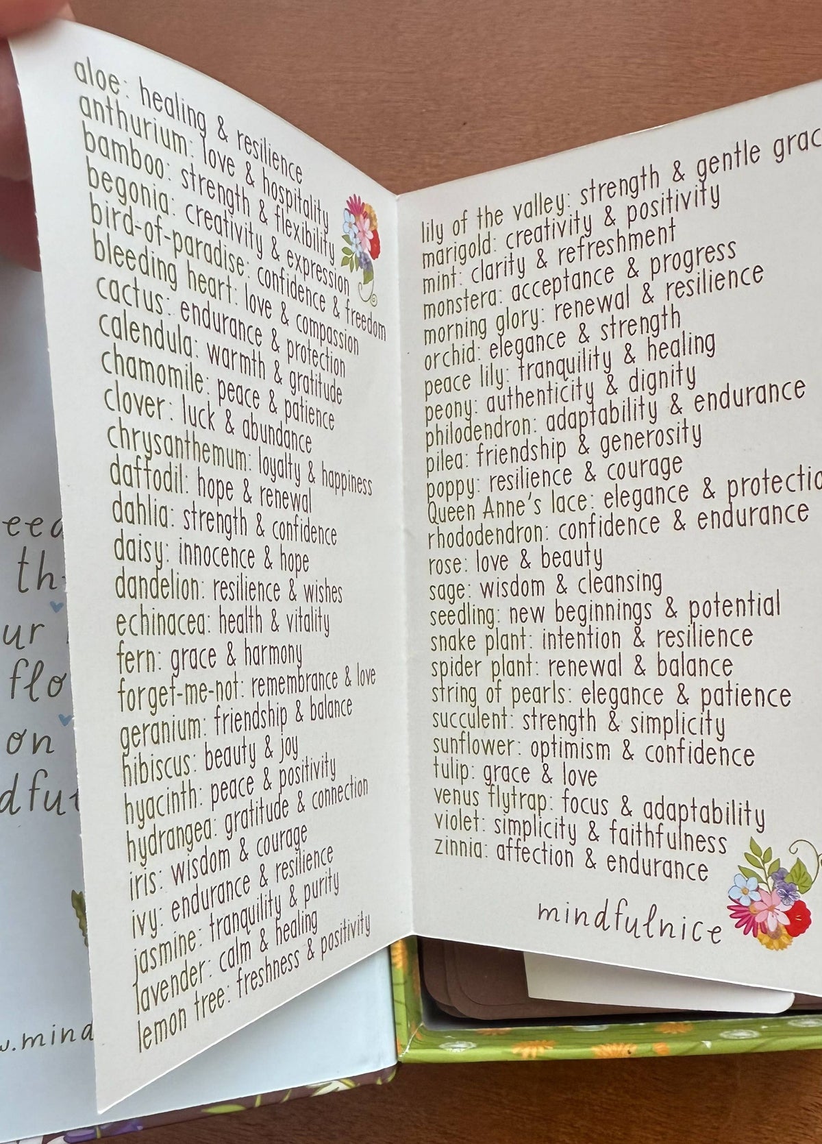 Grow With The Flow Affirmation Cards