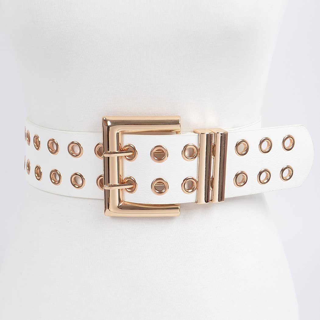 Full Eyelet Waist Belt
