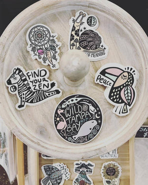 Seeker of Magic Decorative Stickers