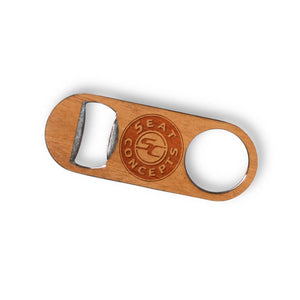 Customizable Wooden Keychain Bottle Opener
