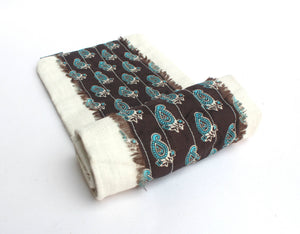 Upcycled Sari Wheat Bag