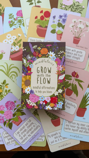 Grow With The Flow Affirmation Cards
