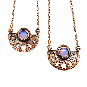 Opalite Moon Phase Necklace