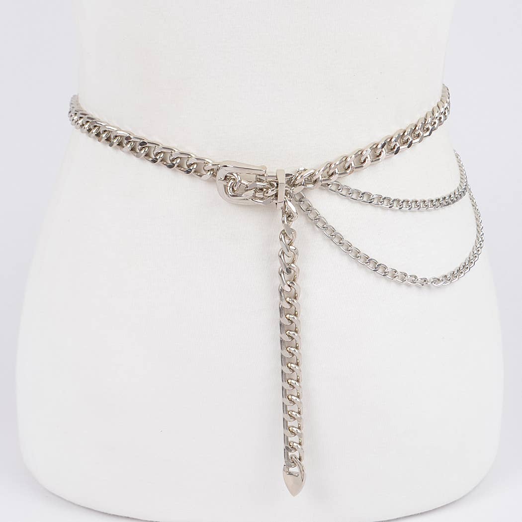 Chain Buckle Belt