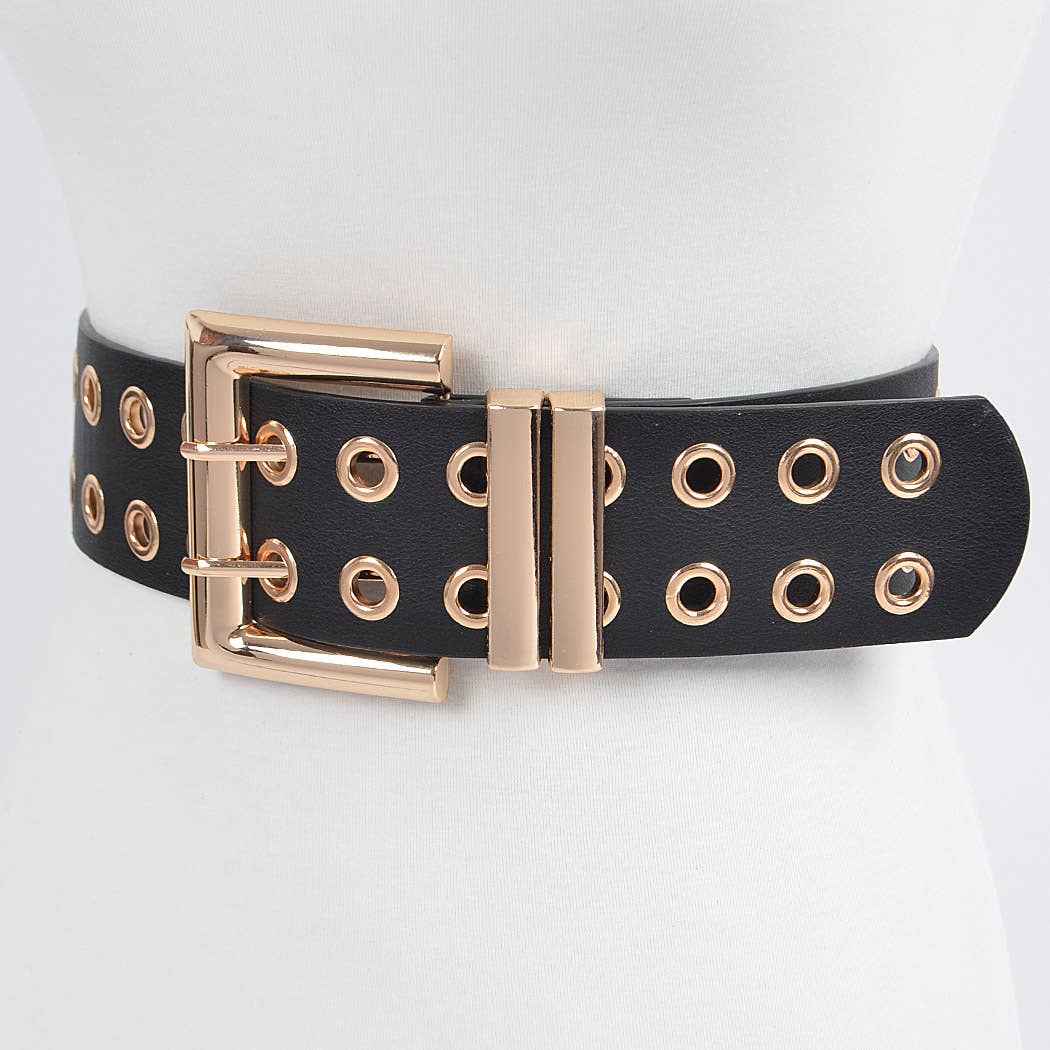 Full Eyelet Waist Belt