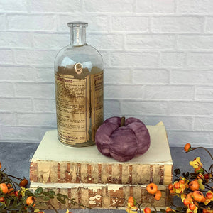 Small Purple Tie-dye Pumpkin