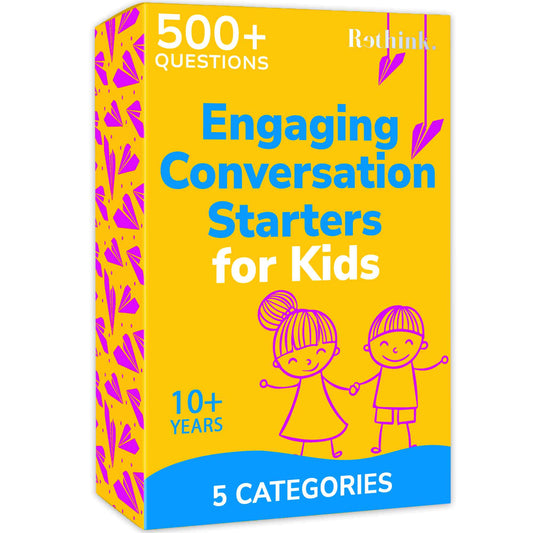 Rethink! Conversation Starters for Kids - 100 Cards
