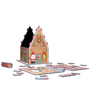 Gingerbread House 3D Puzzle, 302 Pieces