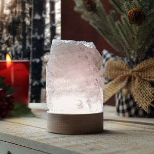 Rose Quartz LED Lamp