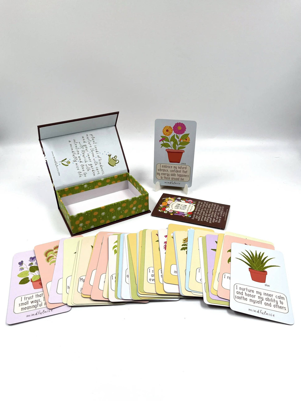Grow With The Flow Affirmation Cards