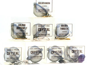 Golden Crystals & Moon Cycle Loose Leaf Tea Infuser
