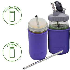 Stainless Steel Smoothie Straw for Quart Mason Jars