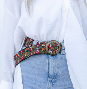 Super Bloom Belt - Red
