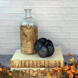 Small Black Tie-dye Pumpkin