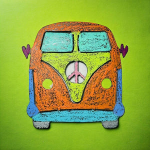 VW Bus magnet
