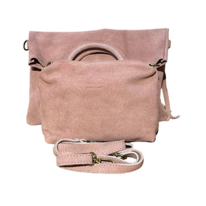 Boho Suede Fringe Wristlet