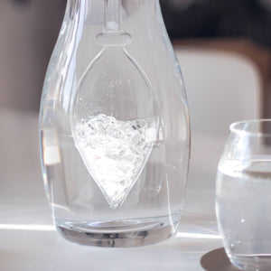 VitaJuwel Gemstone Vial-- Luna (Moonstone & Clear Quartz)