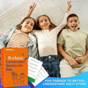 Rethink! Conversation Starters for Kids - 100 Cards