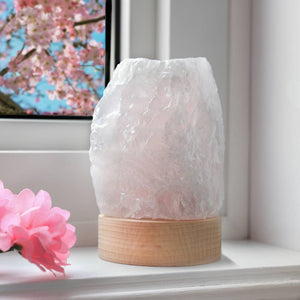 Rose Quartz LED Lamp