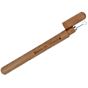 Beechwood Straw Carrying Case