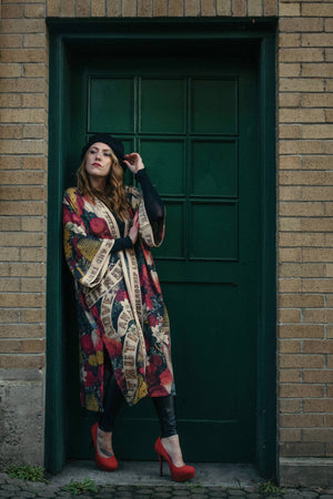 Friendship Love and Truth Opera Duster Kimono Robe