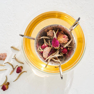 Gemini Zodiac Loose Leaf Tea - Watermelon, Rose, Mulberry and Pomegranate