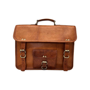 Goatskin Leather Briefcase