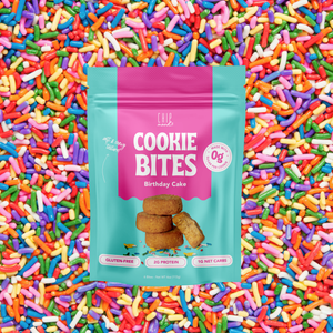 Birthday Cake Keto Cookie Bites