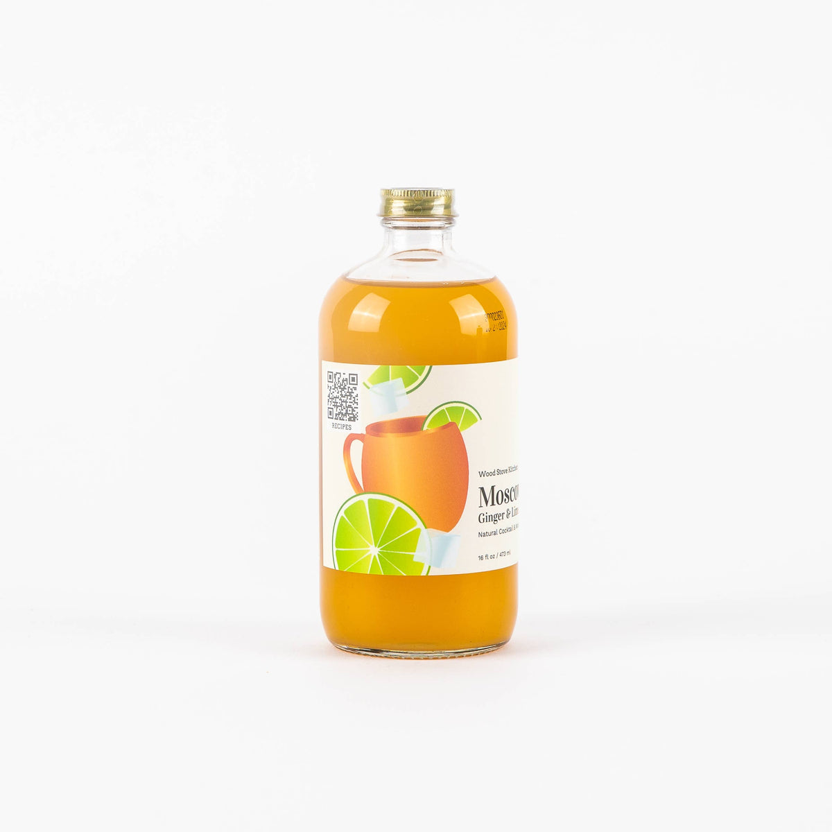 Moscow Mule Ginger & Lime Cocktail and Mocktail Mixer, 16 fl oz