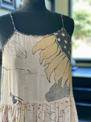 Milk & Honey Bohéme Maxi Slip Dress