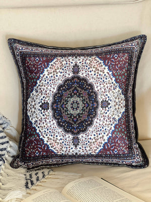 Boho Rug Pattern Pillow Cover 18x18