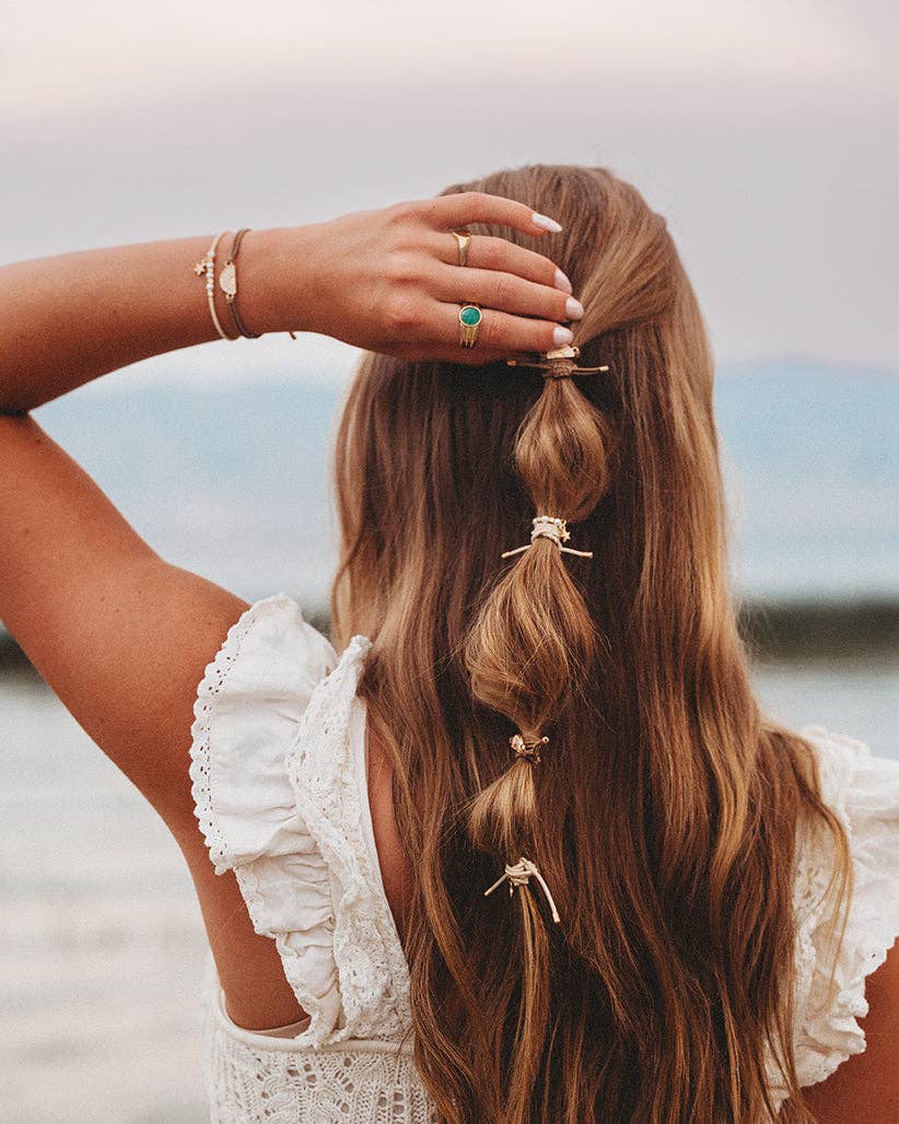 "Forever Friends" Sharable Friendship Hair Tie Bracelets