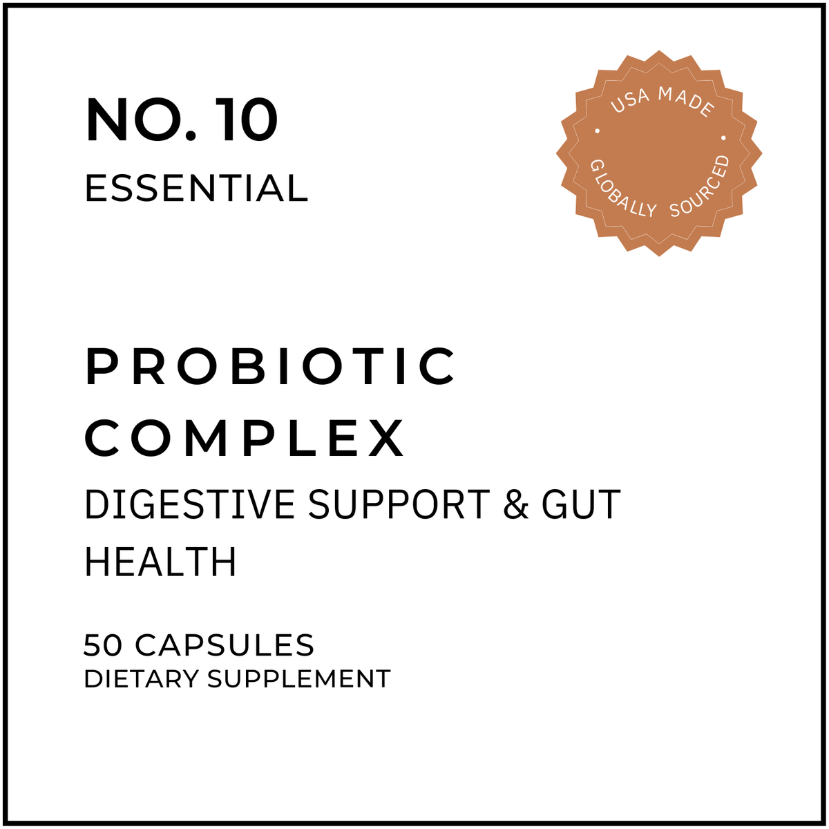 Probiotic and Prebiotic Complex