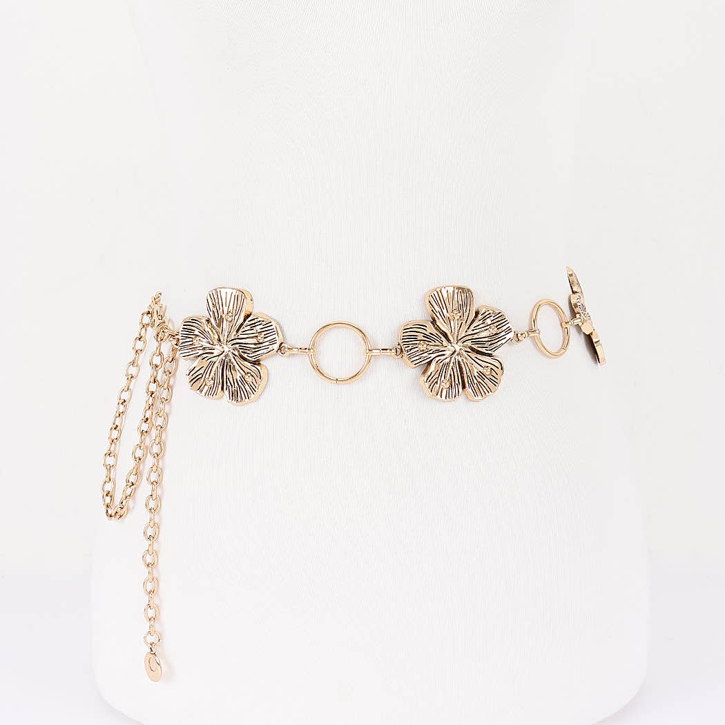 Metal Vintage Chain Plus Size Belt